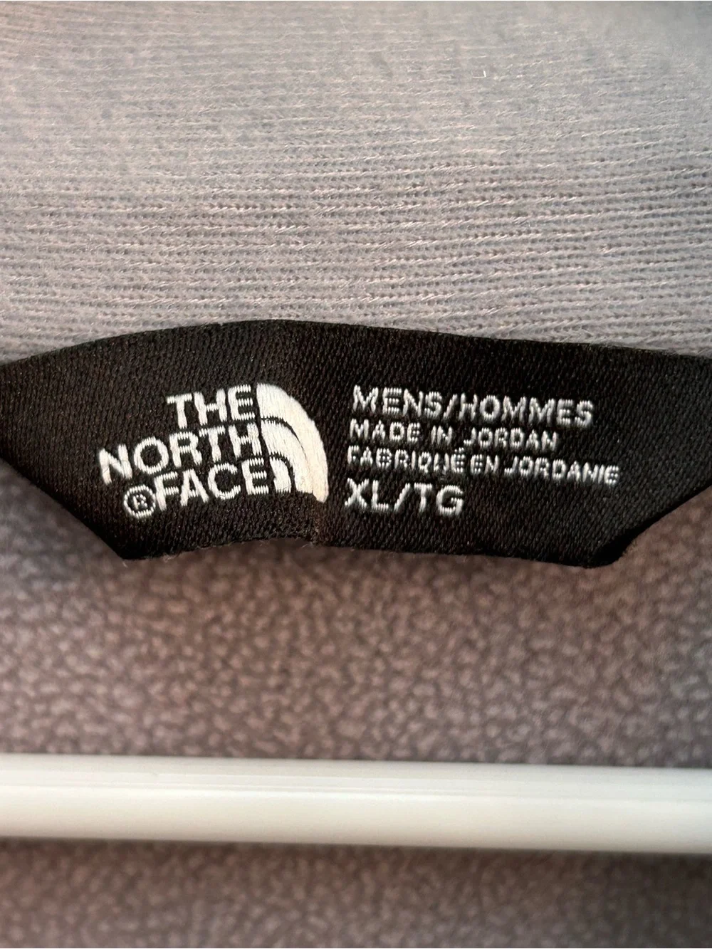 The North Face Men's Heather Gray Half-Zip Pullover